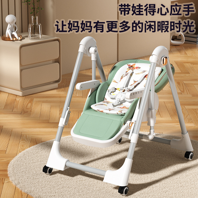 silla de comedor para bebés que se puede sentar y acostar, silla de comedor para bebés, mesa portátil para bebés que se pueden acostar y desmontar para bebés