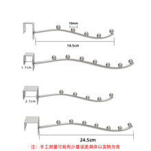 XXP4阳台防盗网挂钩不锈钢家用晒衣架挂杆室内晒衣服晾衣挂钩架防