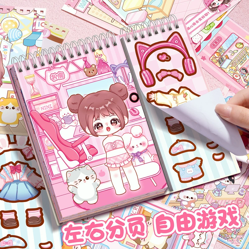 Cute children's sticker, cartoon stickers, does not require cutting