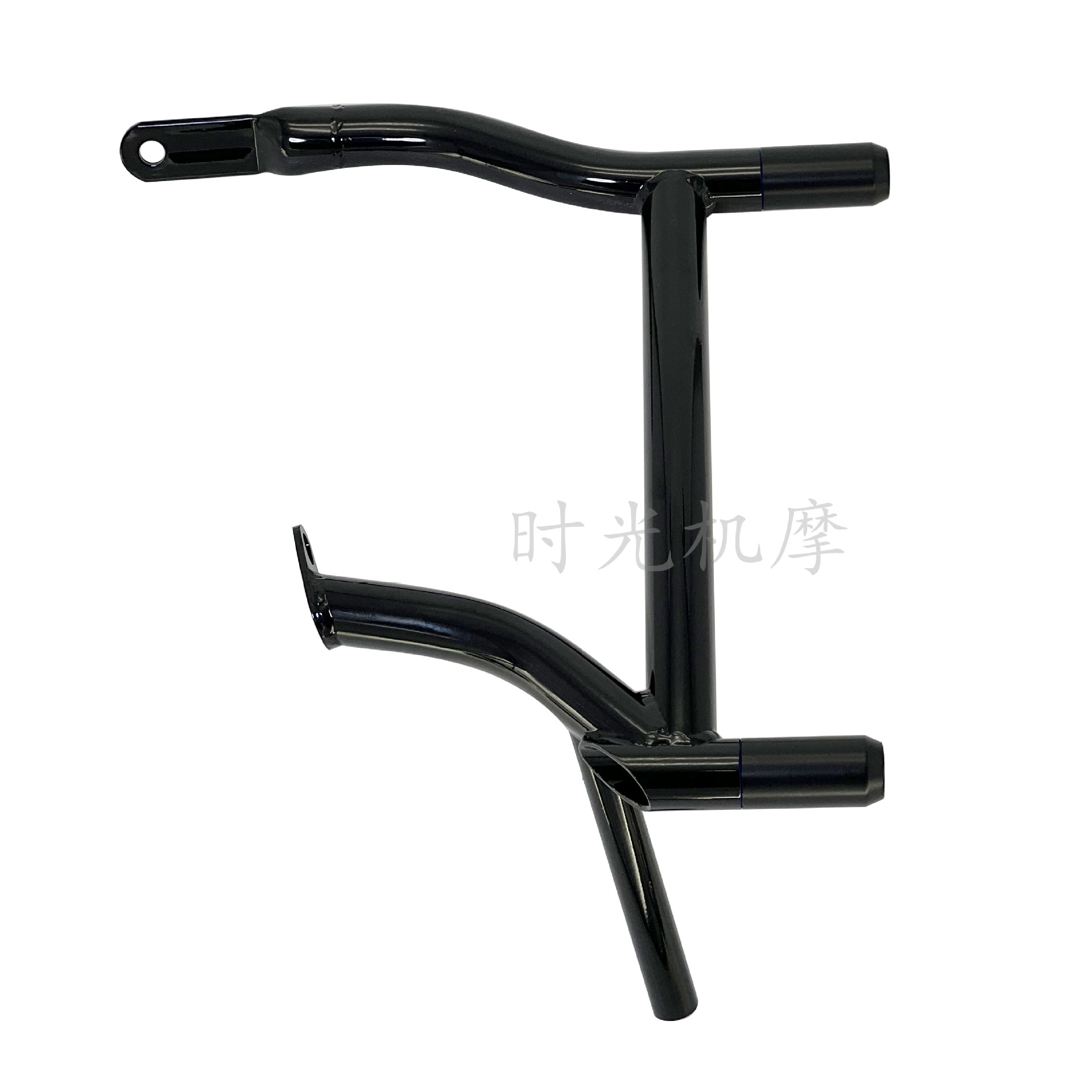 Suitable for Harley Avenue Highway Glide Road King Modified DS Style Front and Rear Slotted Bumper Anti-fall Protection Rod