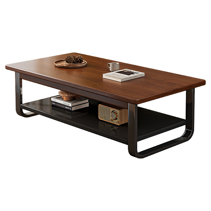 Mesa de té de madera maciza para el hogar 2024 nueva mesa de té de alta calidad moderna simple y pequeña mesa simple