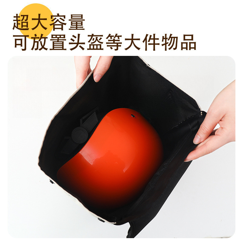 Bolsa colgante delantera del vehículo eléctrico bolsa de almacenamiento impermeable bolsa de almacenamiento bolsa de almacenamiento bolsa de almacenamiento de carga de batería mágica bolsa colgante de gran capacidad universal