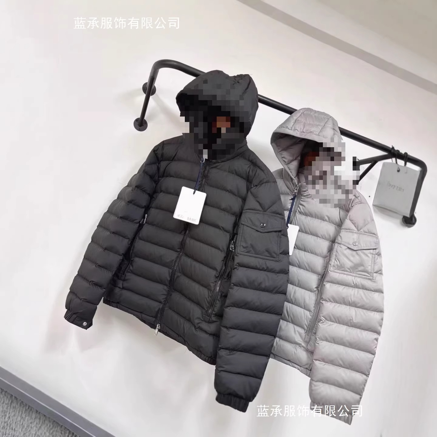 M毒家版本现货纯原鸭绒蒙家新款短款男士羽绒外套时尚百搭款