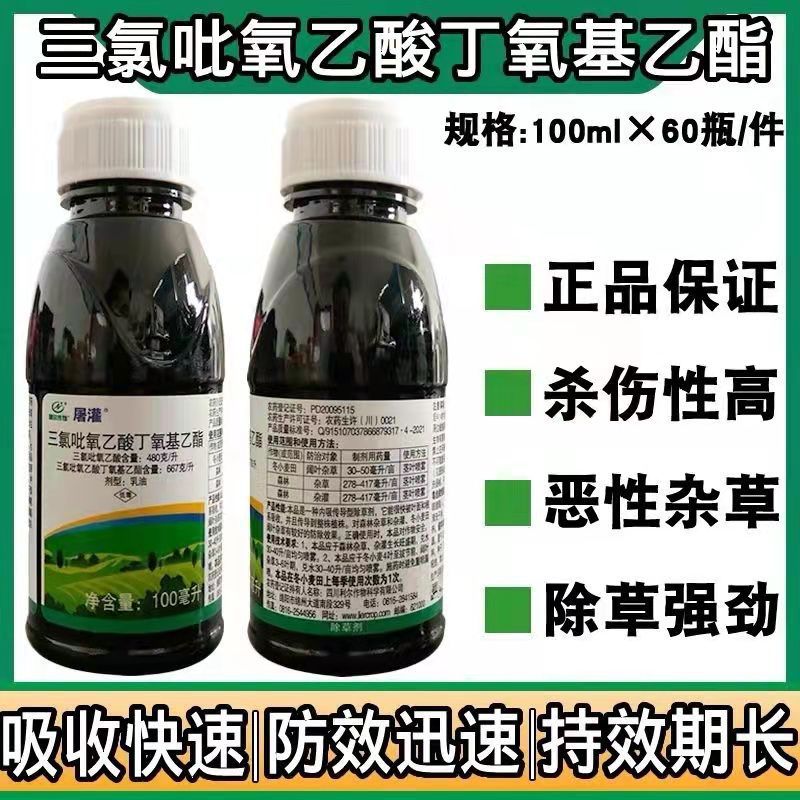 Montreal Herbicide 100 Milliliter 48% Acetic acid Bush Fujiki Broadleaf Weeds Herbicide