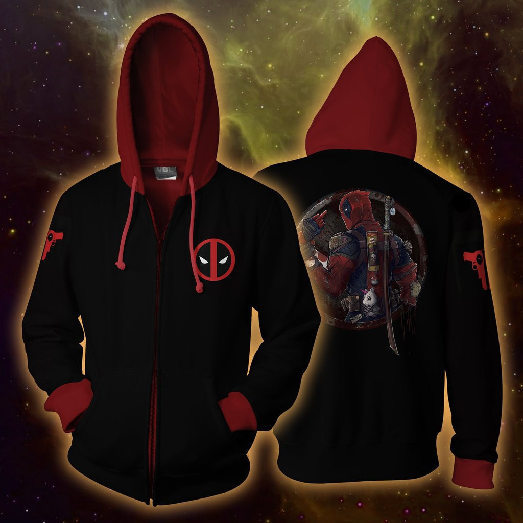 Sign Deadpool zipper