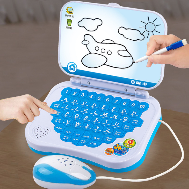 儿童早教学画画0-3-6周岁宝宝益智故事机婴幼儿学习机小电脑玩具