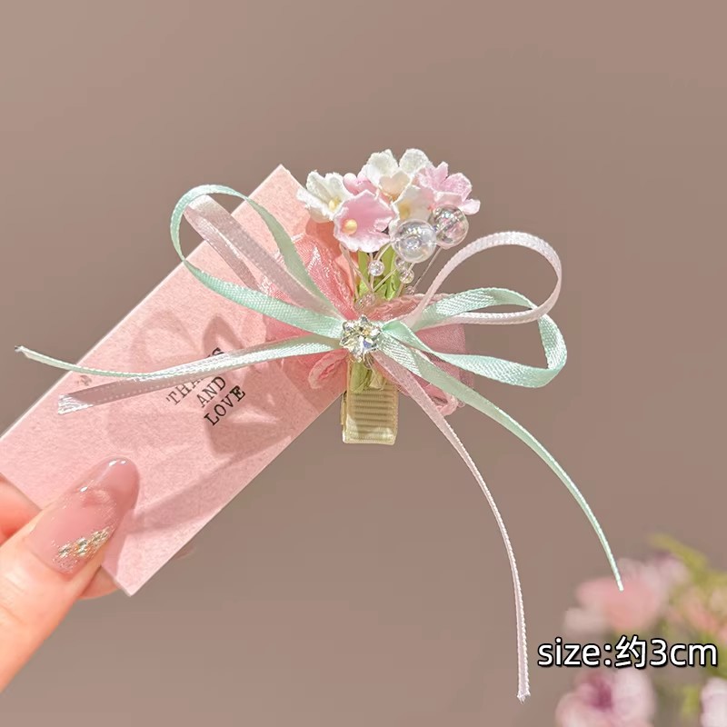 1# Horquilla de flores de Gypsophila de unos 5 cm
