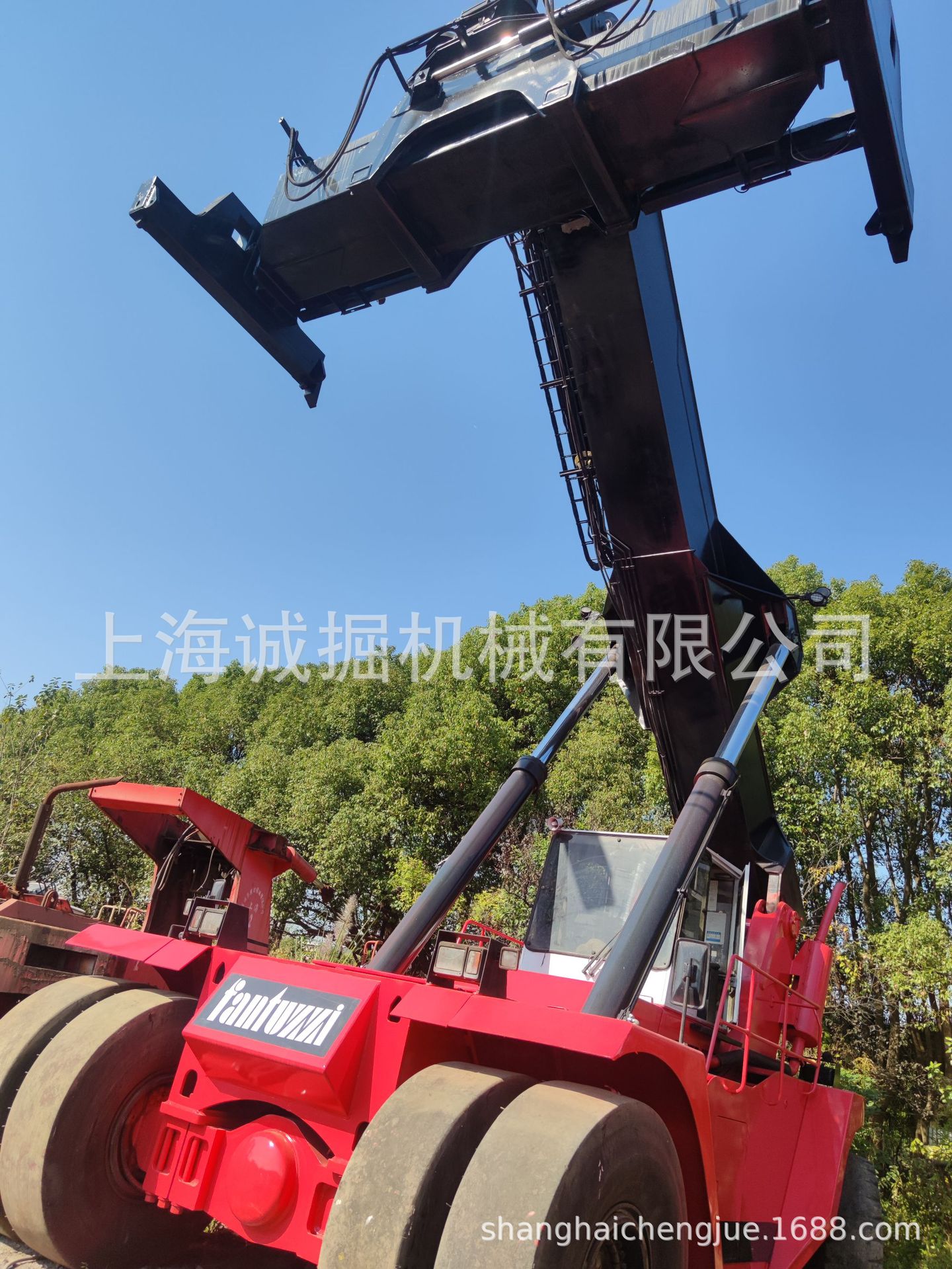 梵特仕45吨正面吊二手卡尔玛45吨集装箱正面吊Kalmar