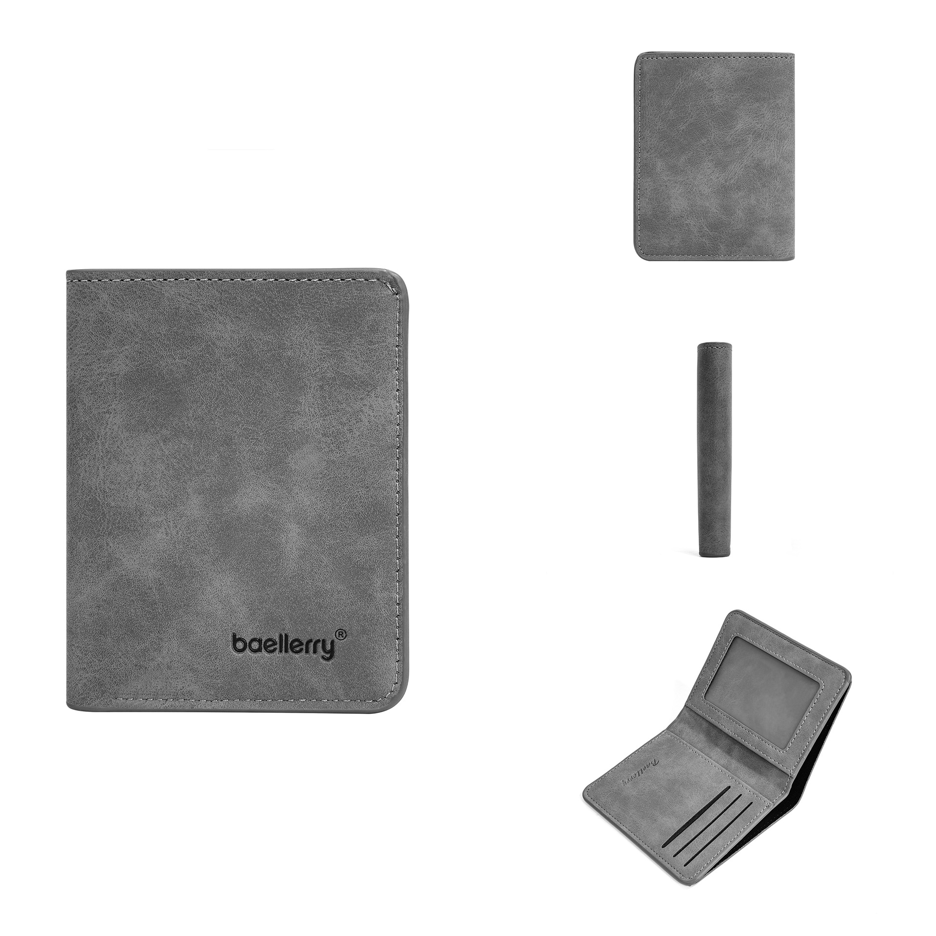 Nueva cartera hombres corta alta sensación bolso tarjeta