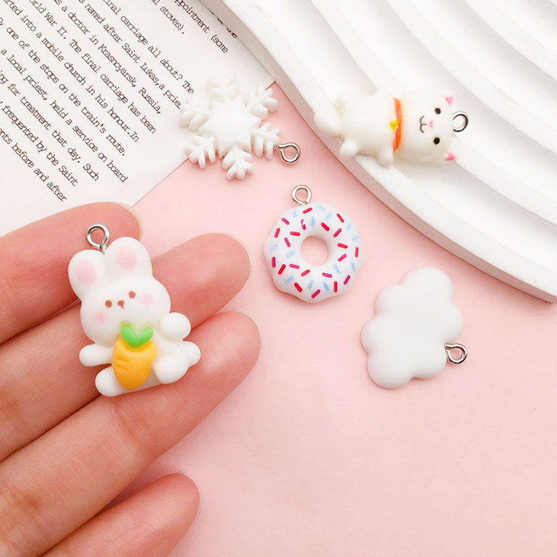 10 PCS/Package 10-30mm Alloy Animal Bear Candy Pendant display picture 4