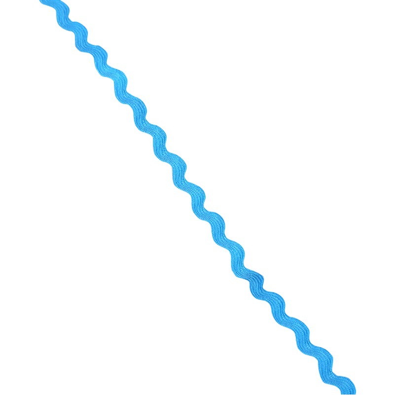 En stock suministro 5mm polipropileno marinero cinturón hecho a mano encaje accesorios onda encaje cinturón montaña carretera cinturón 0. 5cms con seda