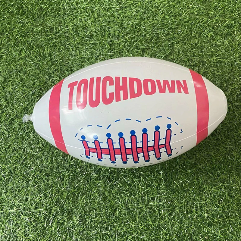 Manufacturers Custom Pvc Inflatable Rugby Water Sports American Ball Beach Ball