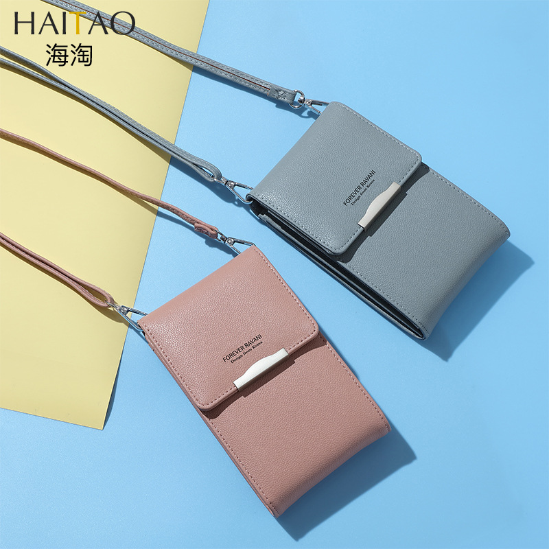 Nuevo paquete de hombro transfronterizo para teléfonos móviles, bolso de moda mini bolso de hombro, bolso vertical coreano, bolso de tramo inclinado