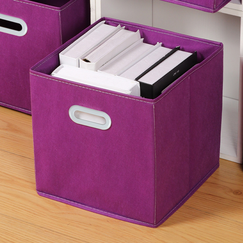 뚜껑이없는 서랍 보라색