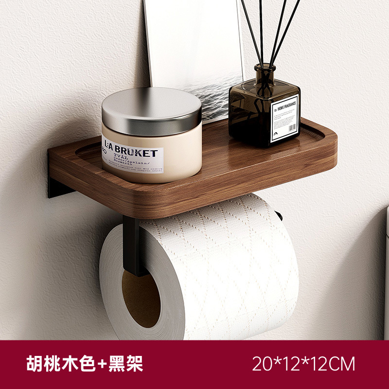 Caja de pañuelos para baño Caja de dibujo sin punzonado Estante de papel higiénico para baño Estante de pañuelos para rollo de baño