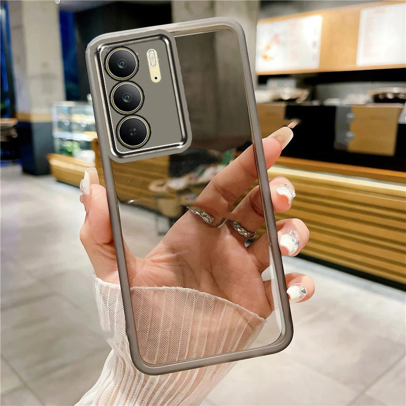 Suitable for Realme C75 C75X C71 C73 C67 C65 C61 Mobile Phone Case Silicone Transparent Protective Cover