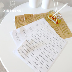 芯苼 小香風系列創意不乾膠貼紙標籤便簽紙鮮花花束包裝紙diy材料