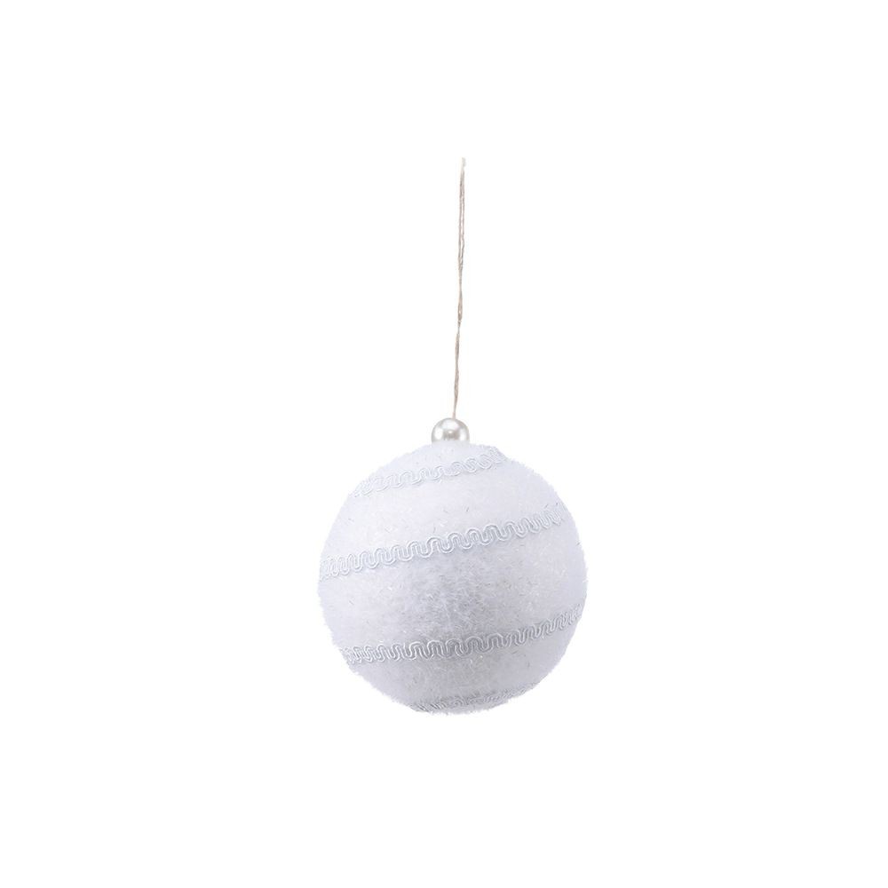 Decoración de Navidad de 8cm, bola de Navidad intermitente, galvanoplastia en color, exquisito colgante de árbol de Navidad, venta directa de fábrica