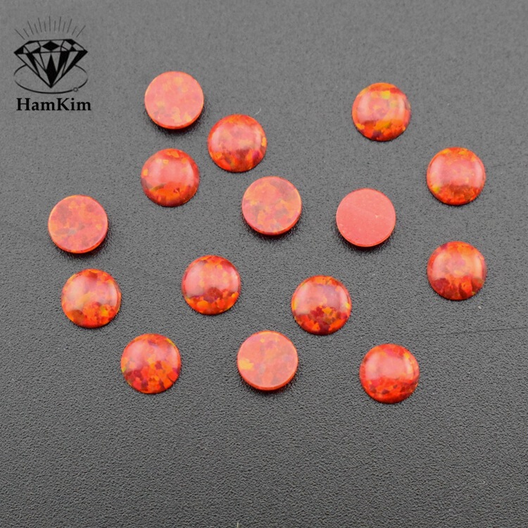 Red Opal Round Australian Opal Flat Gemstone Plain Cultured Opal Craft Jewelry Inlay Stone Red Opal Round Australian Opal Flat Gemstone Plain Cultured Opal Craft Jewelry Inlay Stone