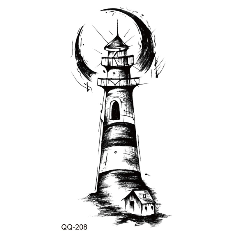 Водостойкие временные тату наклейки, стиль Харадзюку/корейский, лист 105×60 мм, узоры Q-201–Q-240