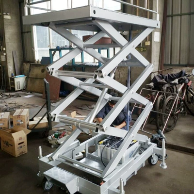 Double-Column Mobile Portable Fixed – Avtomobil fırlanan platformaları