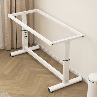 Table legs adjustable bottom seat table legs shelves can iron paint thick paint thick office conference desktop table frame