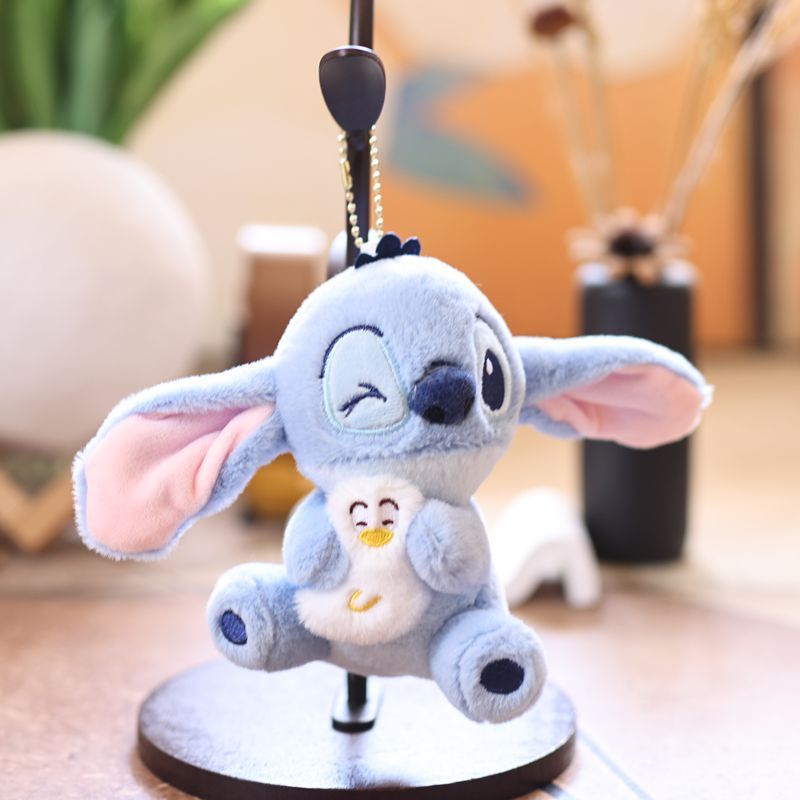 かわいいスティッチペンダントぬいぐるみ人形スティッチバッグペンダントキーホルダー人形人形|undefined