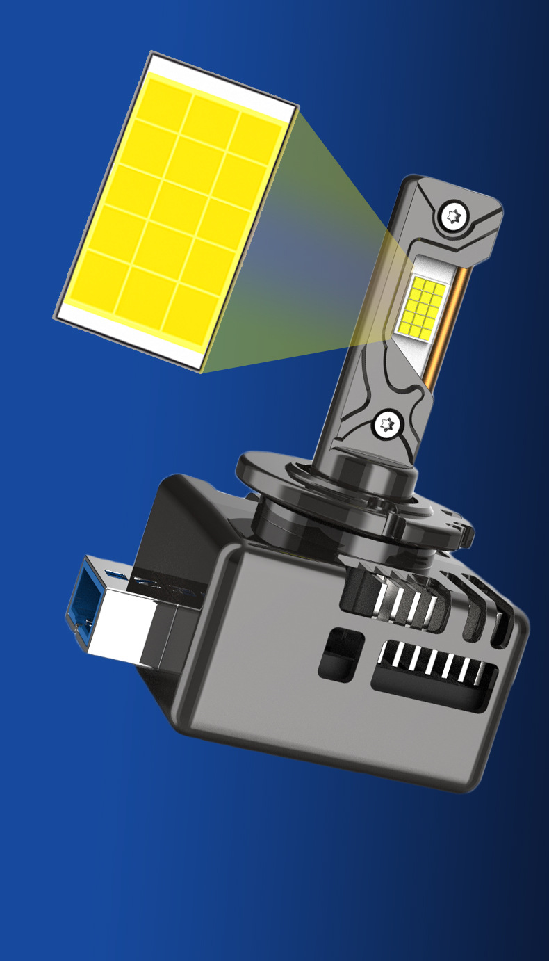 Cross-Border Automotive Led Headlights Plug-In Type D1S D2S D3S D4S D5S Super Strong Decoding Spotlight Front Headlights