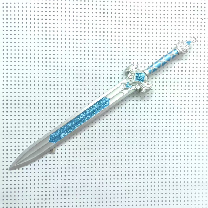 アニメゲーム周辺プラスチックPU材質模型兵器COS道具武器置物玩具未開刃模型|undefined