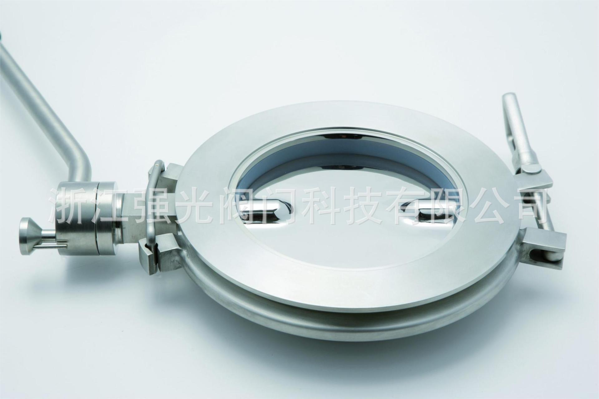 卫生级，不锈钢，快开式，粉剂蝶阀，片剂蝶阀，粉末蝶阀，卡箍