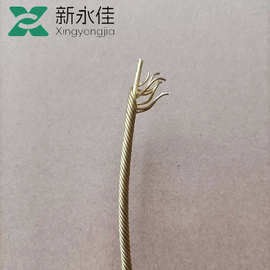 源头工厂直供 镀锡铜绞线 不锈钢丝绞线高导电强韧性电力工程专用