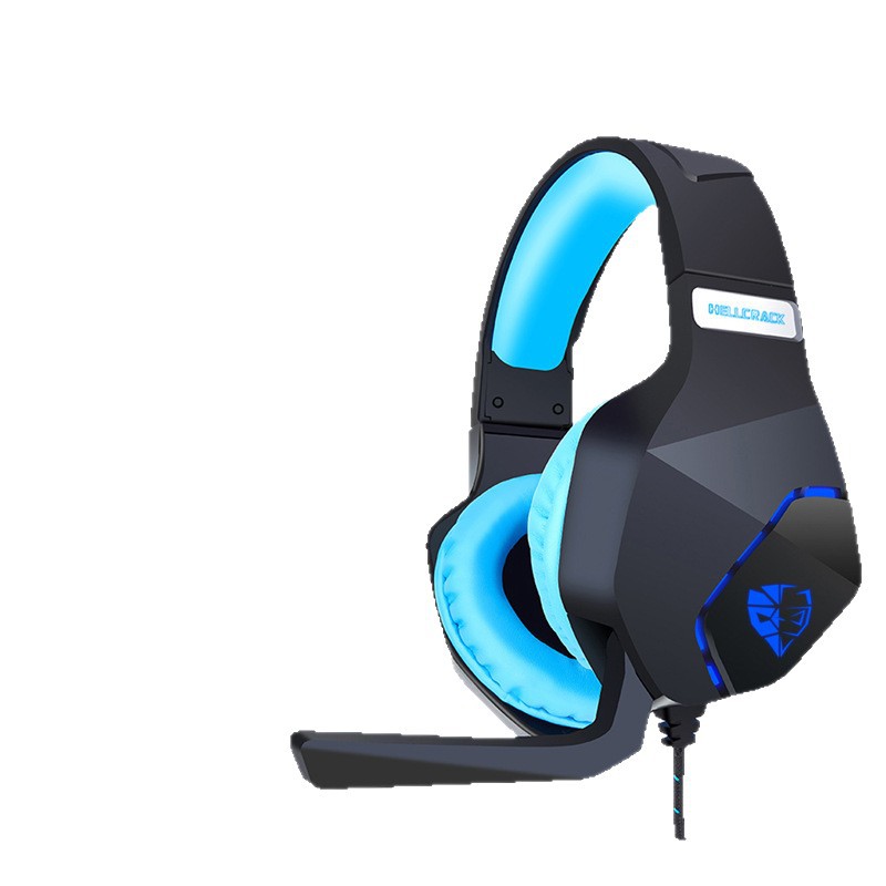 Auriculares exclusivos transfronterizos Auriculares para juegos de deportes electrónicos Auriculares con cable PS4PS5 Auriculares para computadora móvil con micrófono