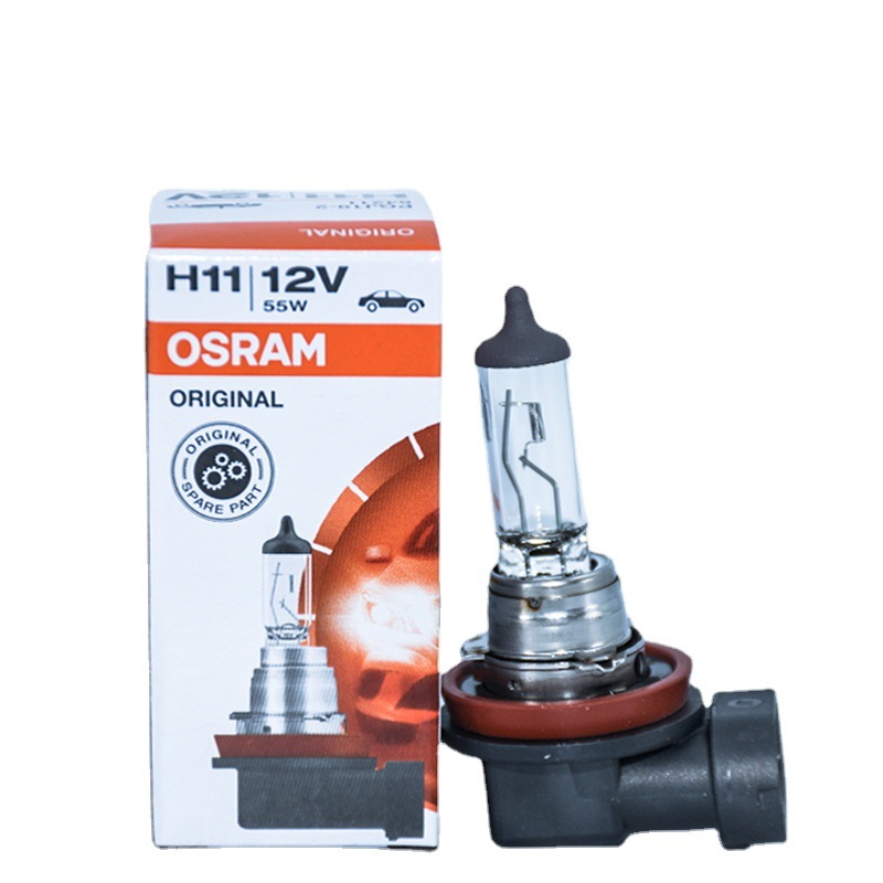 Osram Alemania H1 H3 bombilla del coche H4 importado H7 H8 faro H9 H11 HB3 lejos y cerca de la bombilla