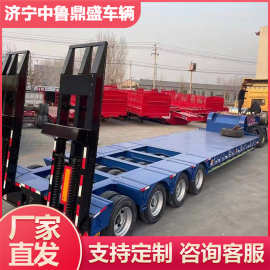 特种车多轴特种低平板半挂车 塔筒运输低平板半挂车 机械运输车
