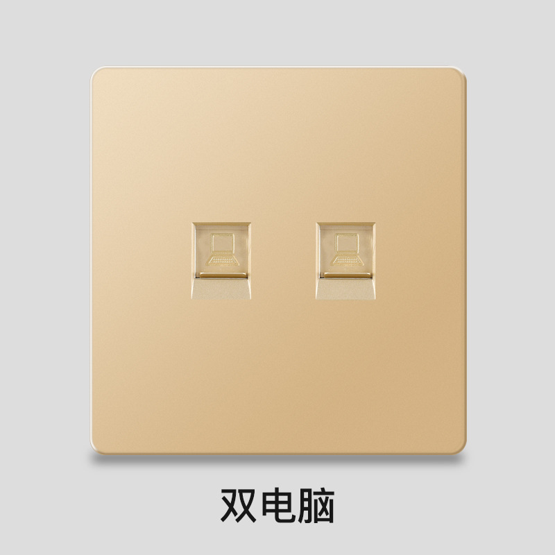 Nueva campana de pino oculto 86-tipo de interruptor de pared del panel de cinco agujeros USB fuente de alimentación de la cocina hogar fábrica al por mayor image 27