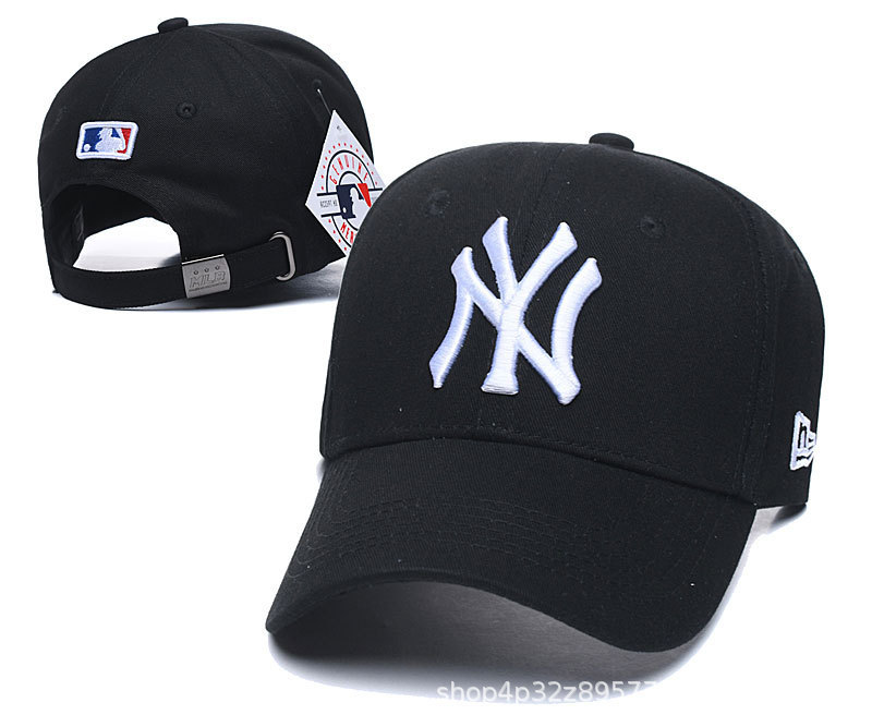 【MLB帽子经典】刺绣棒球帽硬顶NY洋基队2024街舞跨境调节鸭舌帽|undefined