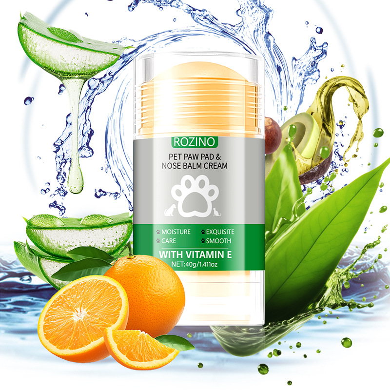 Patte de compagnie à base de plantes naturelles et crème de soins de la peau pour chiens chats 40g