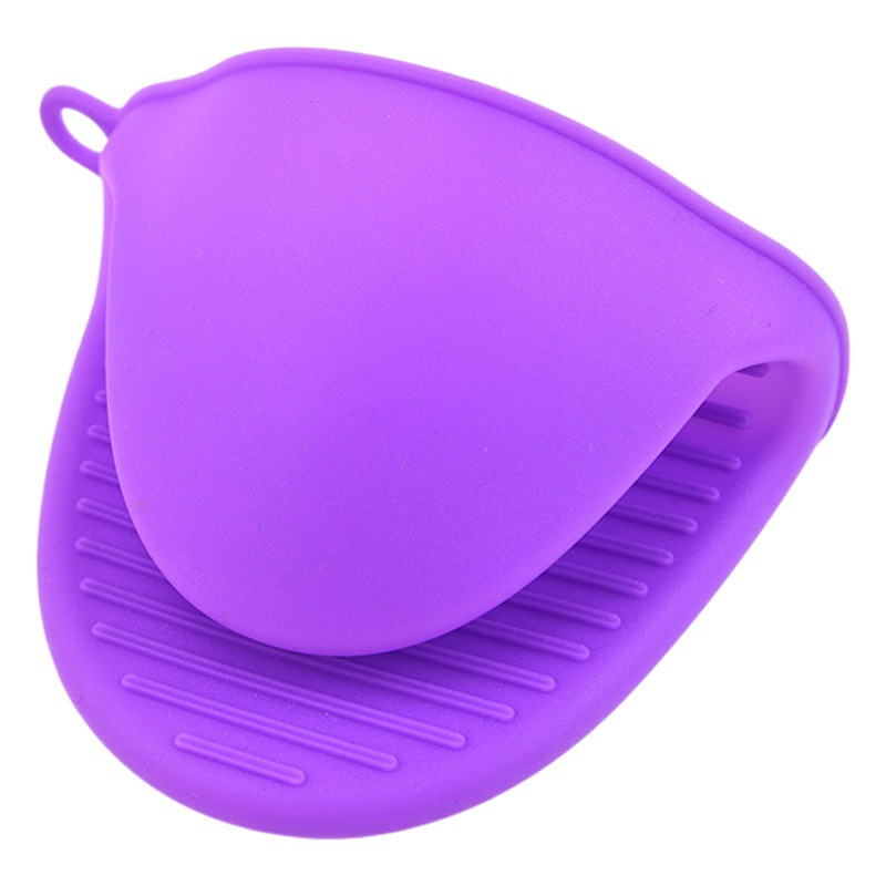 Horno de microondas de silicona guantes de aislamiento térmico silicona anti-escaldado clip de mano FDA suministros de cocina herramientas para hornear