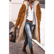 C 88845 Solid Color Hooded Reversible Jacket ��ɫ��ñ�޷�