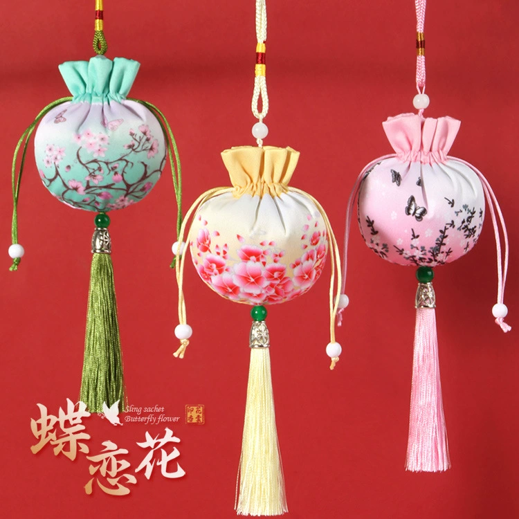 Дракон Лодка Фестиваль Саше парча Саше пустой мешок Саше антикварный автомобиль кулон Дракон Лодка Фестиваль подарок