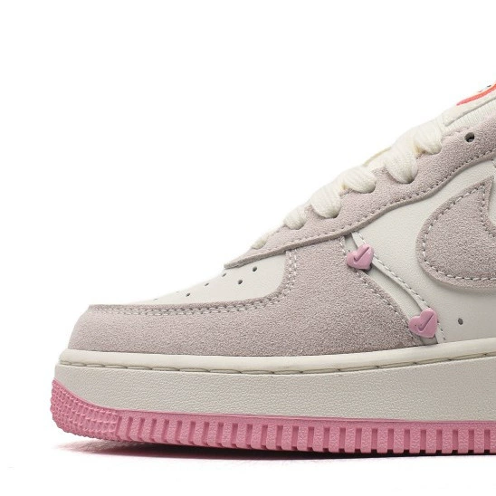 Кроссовки Nike Air Force 1 с нескользящей платформой низкие для мужчин и женщин, с эффектом подъёма высоты