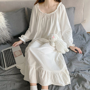 Cross-Border Pajamas for Women, Summer Nightgown for Students, Cute Summer Internet Celebrity Girl Skirt That Can Be Worn Outside, Princess Style Home Clothes