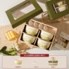 Cuiwei Lily of the Valley 4 bowls 4 spoons high-end gift box