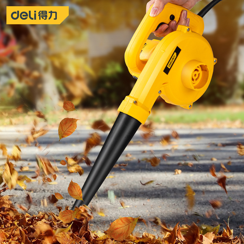 Deli tool blower high-power dust removal household hair dryer industrial dust collector computer dust removal