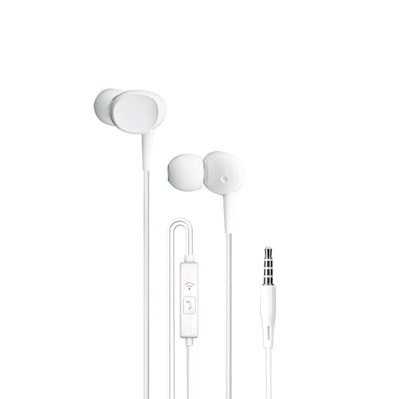 インイヤー有線ヘッドフォンデジタルフラットヘッド TYPE-C 3.5mm ソケットワイヤー制御マイク付き Huawei および Apple に適しています|undefined
