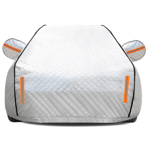 【】Yika Car Cover Four Seasons Aluminum Film plus Cotton Thickened Car Cover Car Waterproof Rain and Snow Car Cover