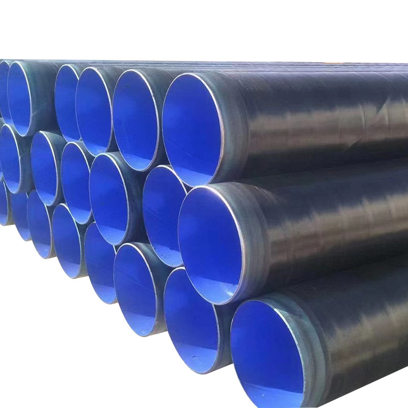tubería de acero anticorrosivo TPEP enterrado tubería anticorrosivo TPEP fabricantes de tubería anticorrosiva 3PE