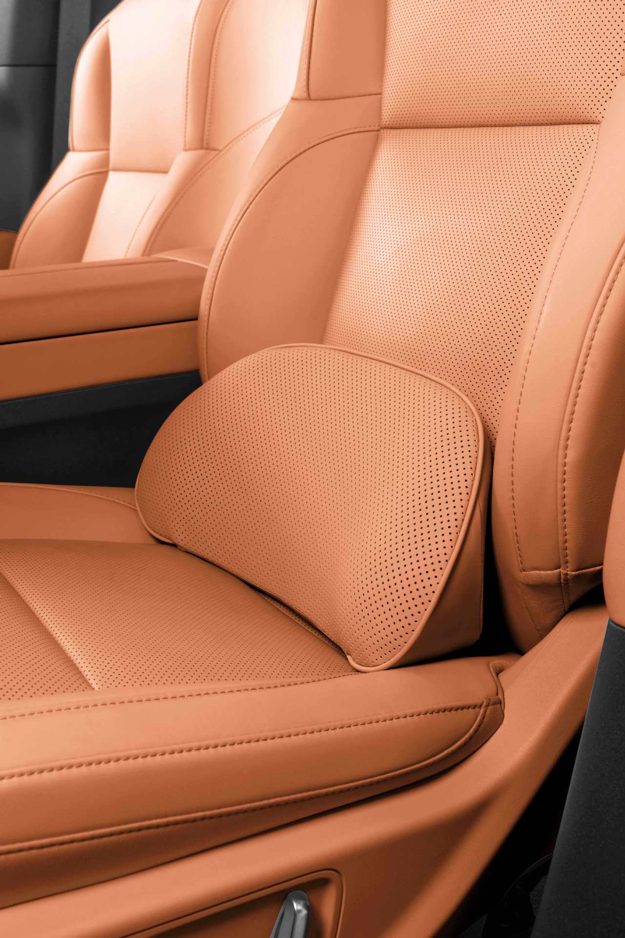 High-Quality Car Lumbar Support Cushion for Mercedes-Benz, Aito, and Li Auto, Driver's Seat Support, Memory Foam Cushion, Breathable