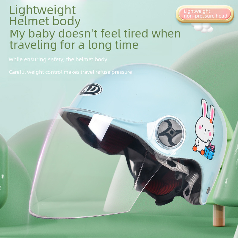 National Standard 3C Certified Children's Helmet for Boys and Girls, Summer, Electric Bike for Kids and Babies, All Seasons Electric Scooter Safety Hat