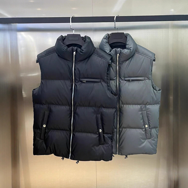25Fw High Version Nanyoumei Trendy Early Autumn New Men's and Women's Couple Leather Warm Vest Removable down Jacket 25Fw High Version Nanyoumei Trendy Early Autumn New Men's and Women's Couple Leather Warm Vest Removable down Jacket
